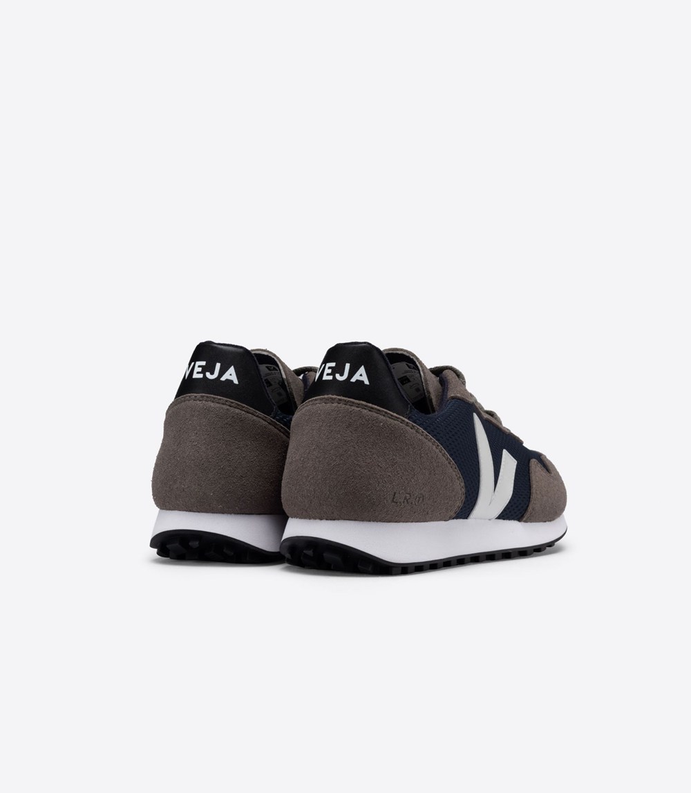 Veja Sneakers Mens - Sdu Rec Alveomesh Nautico - Grey/Black/White - 9058ABIMQ